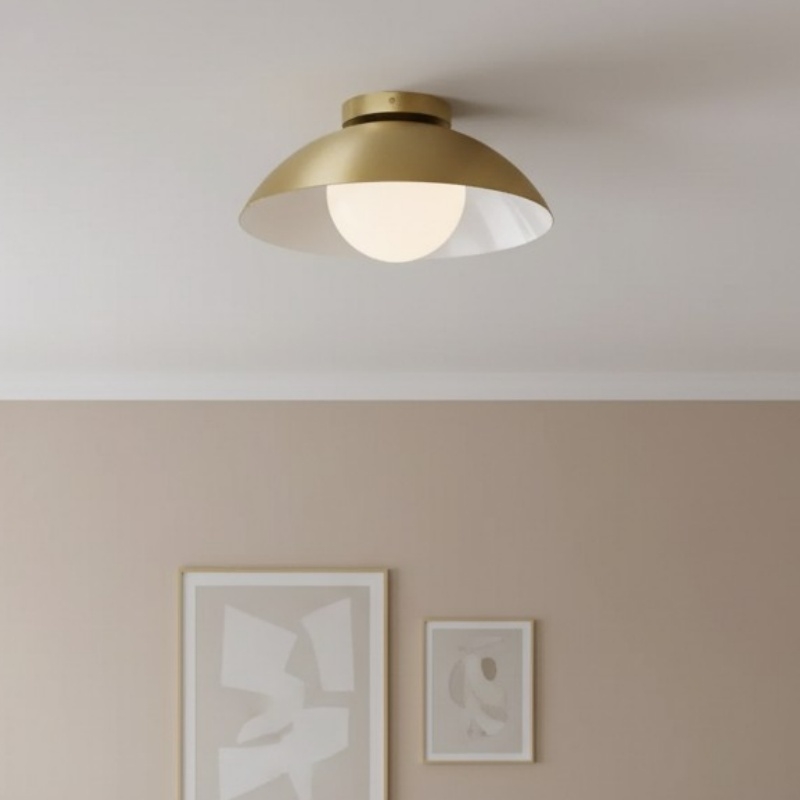Orblia Minimal Flush Mount Light Fixture - Modern Aesthetic for Home Interiors T1104