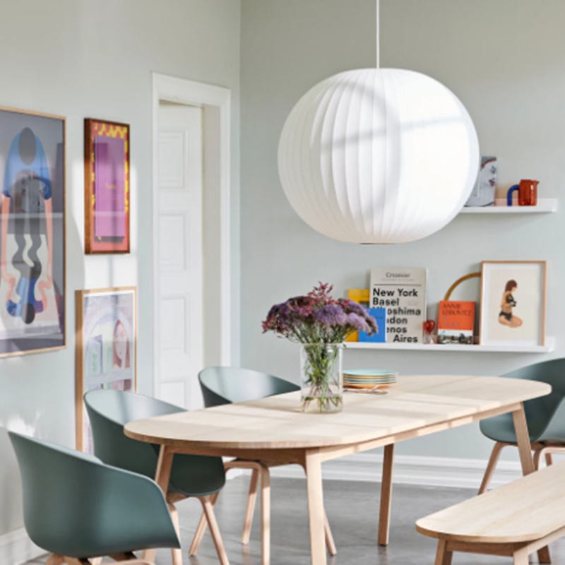 Saucer Bubble Pendant Lamp - Elegant Silk Design for Modern Interiors