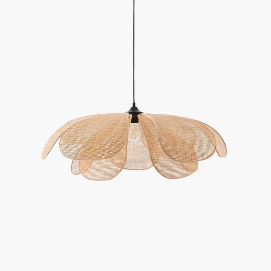 Modern Rattan Weaving Petals Chandelier S127