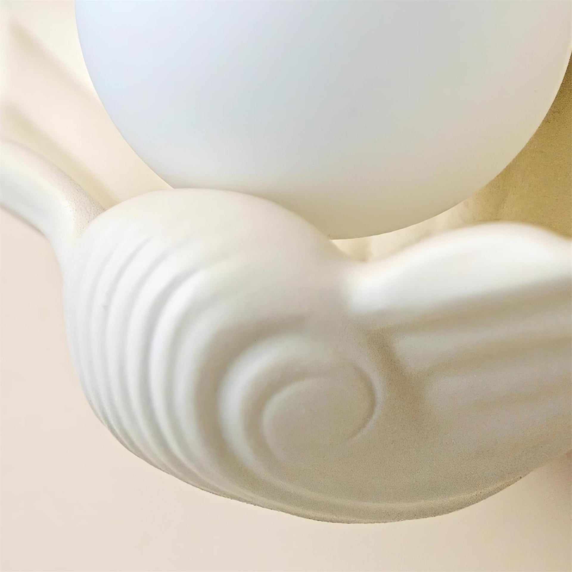 Nautris Fluted Shell Shape Art Deco Wall Lamp - Home Ambient Light T1129