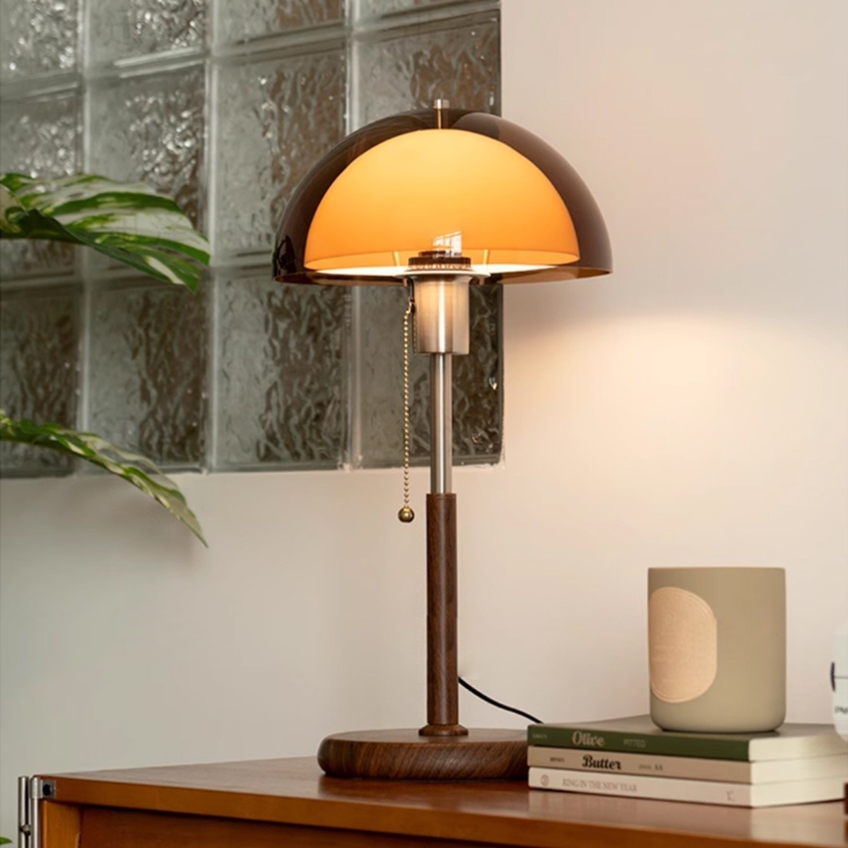 Afterglow Sunset Mushroom-Shaped Table Lamp - Acrylic Lamp for Bedroom S260