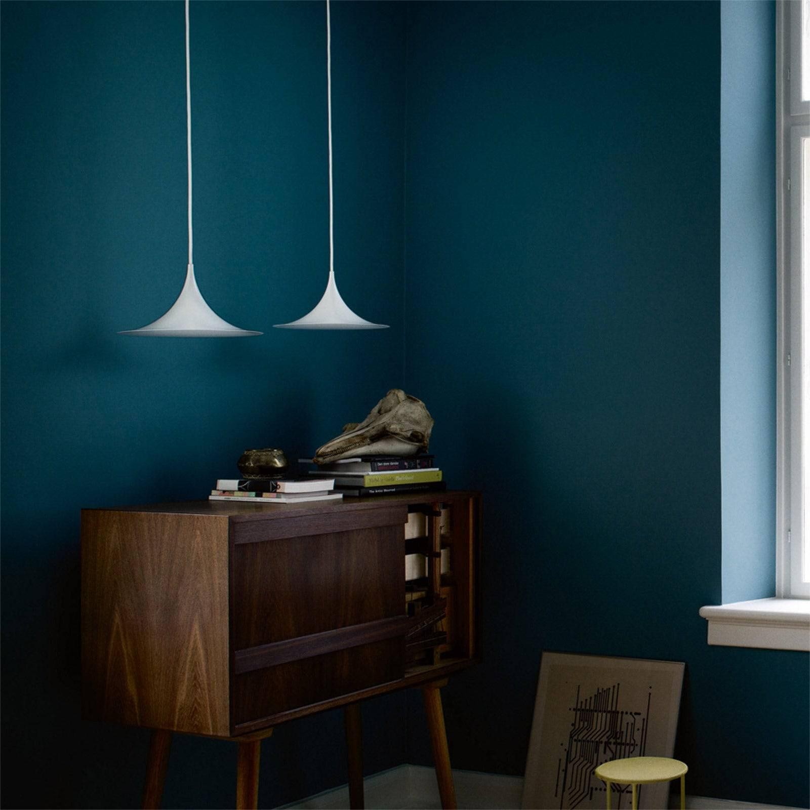 Modern Horn Pendant Light – Metal Design for Dining Room