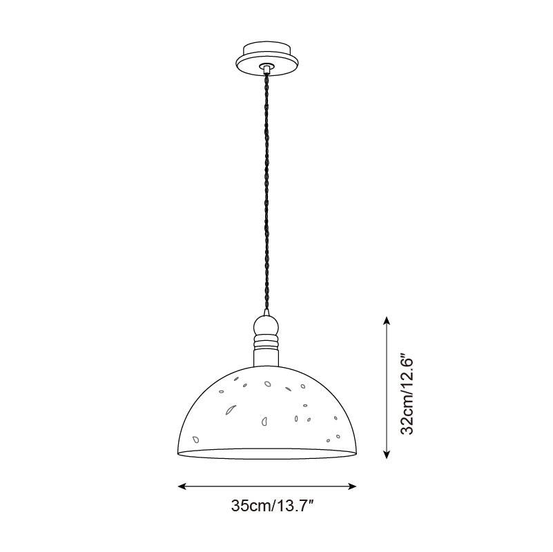 Sylvane Dome Pendant Lamp T1416