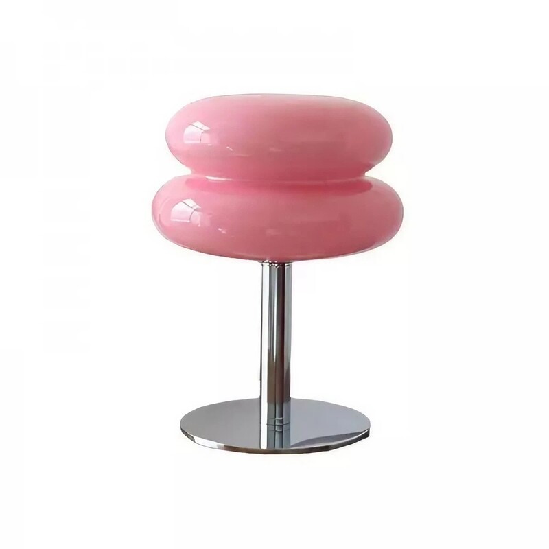 Bauhaus Lollipop Ripple Glass Table Lamp S27