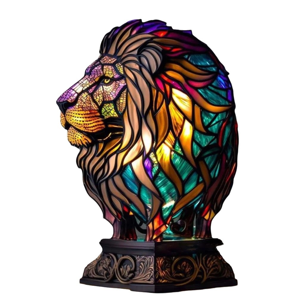 Magical Animal Statue Resin Table Lamp M537