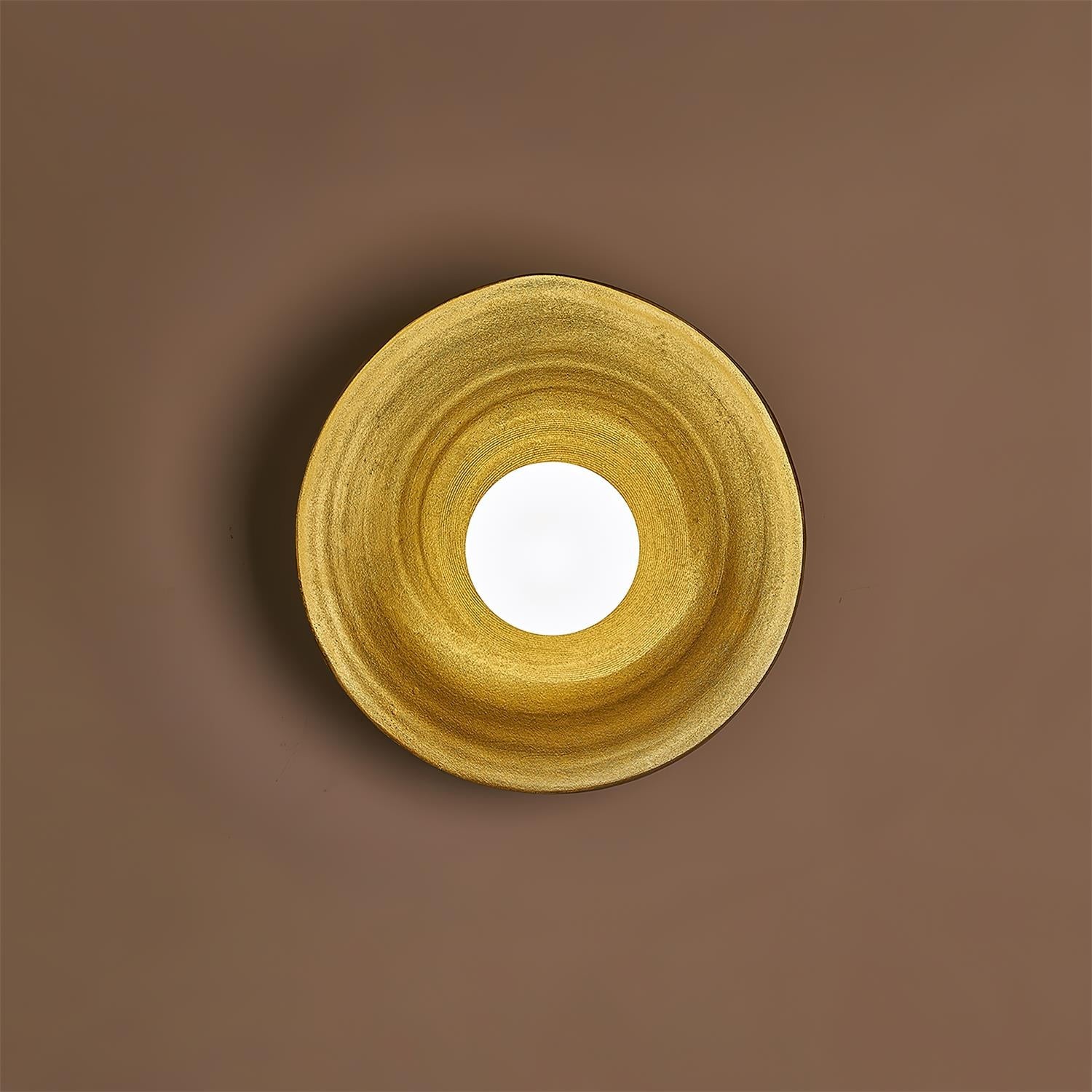 Retro Irregular Round Wall Lamp M103