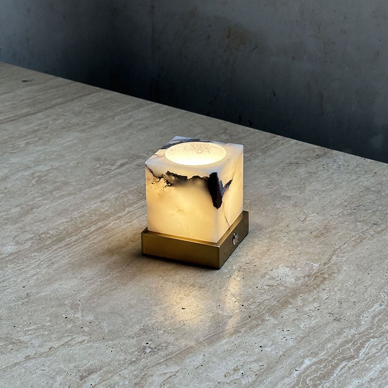 Cube Marble Table Lamp T1798