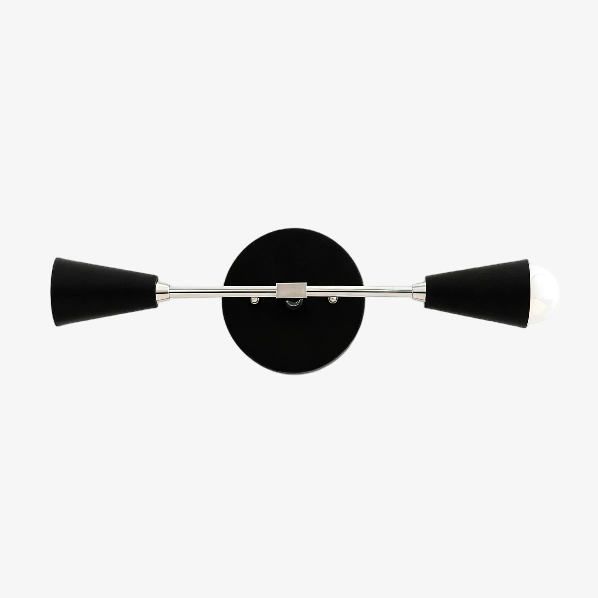 Mobilux Line Minimalist Vanity Light Fixture - Mid Century Bathroom Sconce T315
