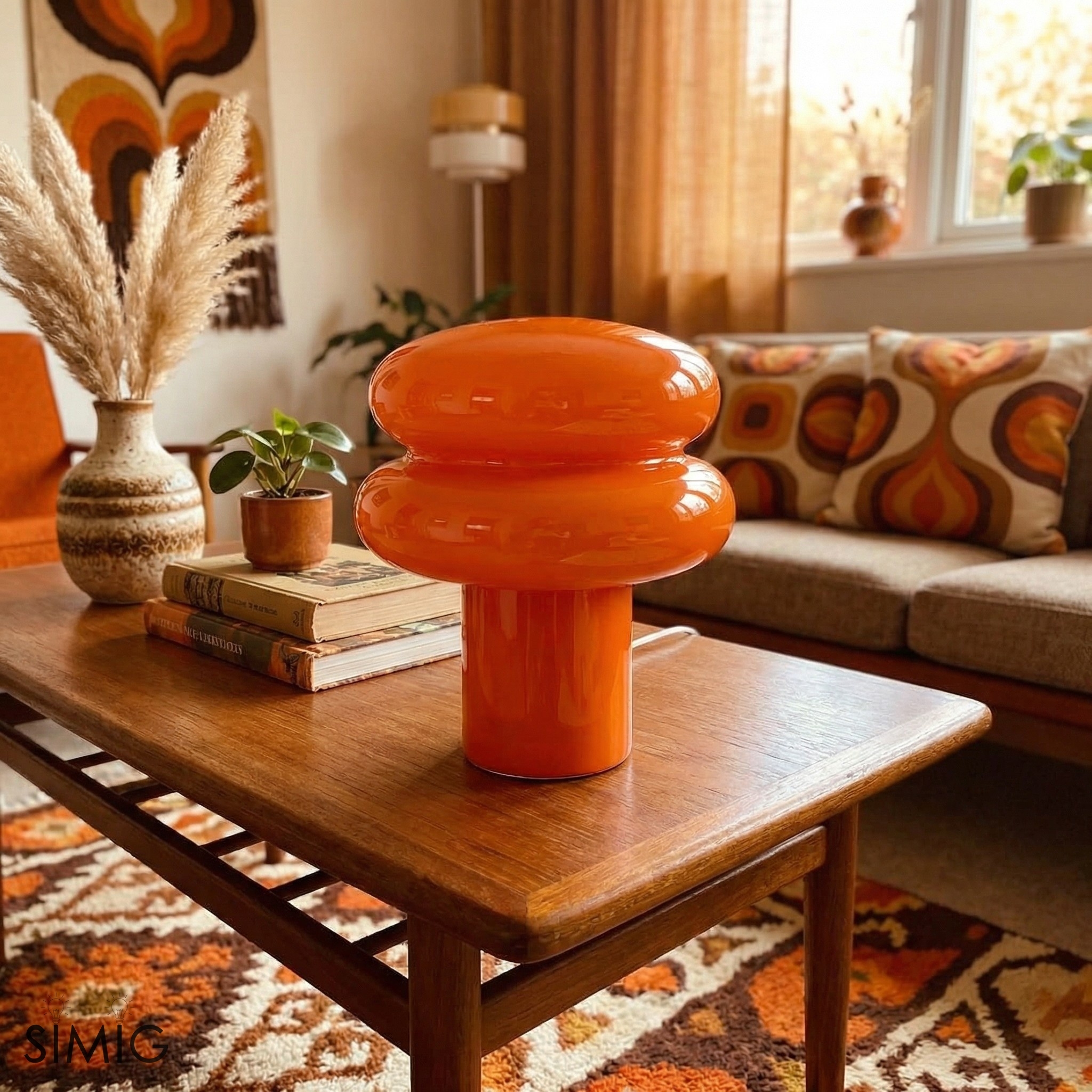 Orra Compact Mushroom Table Lamp - Soft Glow Accent Light T422