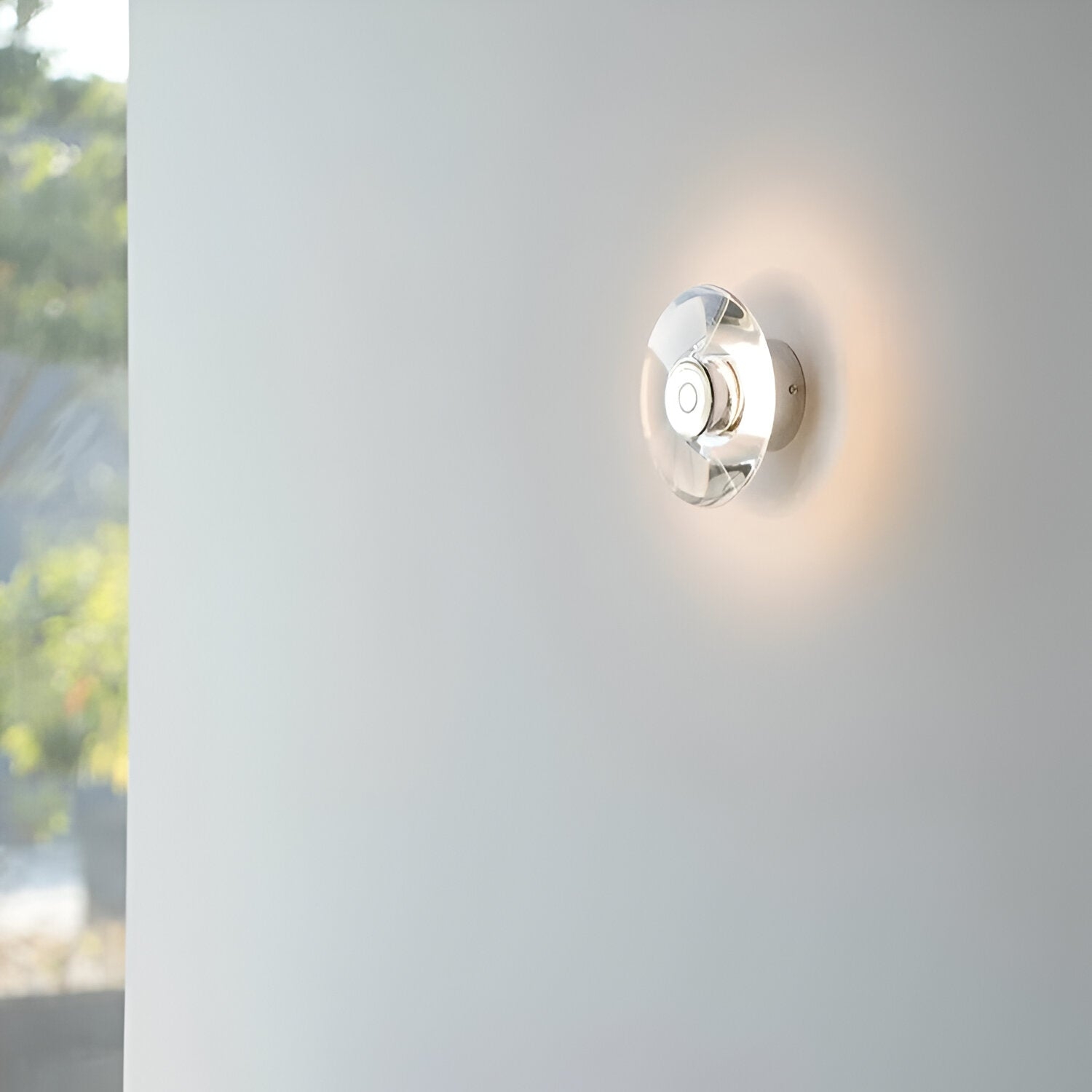 Italian Crystal Minimalist Clementine Wall Light T2182
