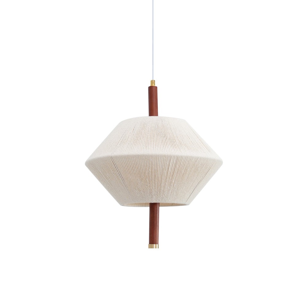 Japanese Wabi-Sabi Style Woven Fabric Pendant Lamp M10