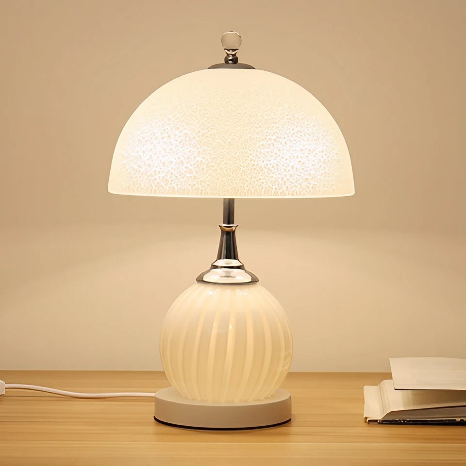 Mushroom Bedside Table Lamp for Bedroom
