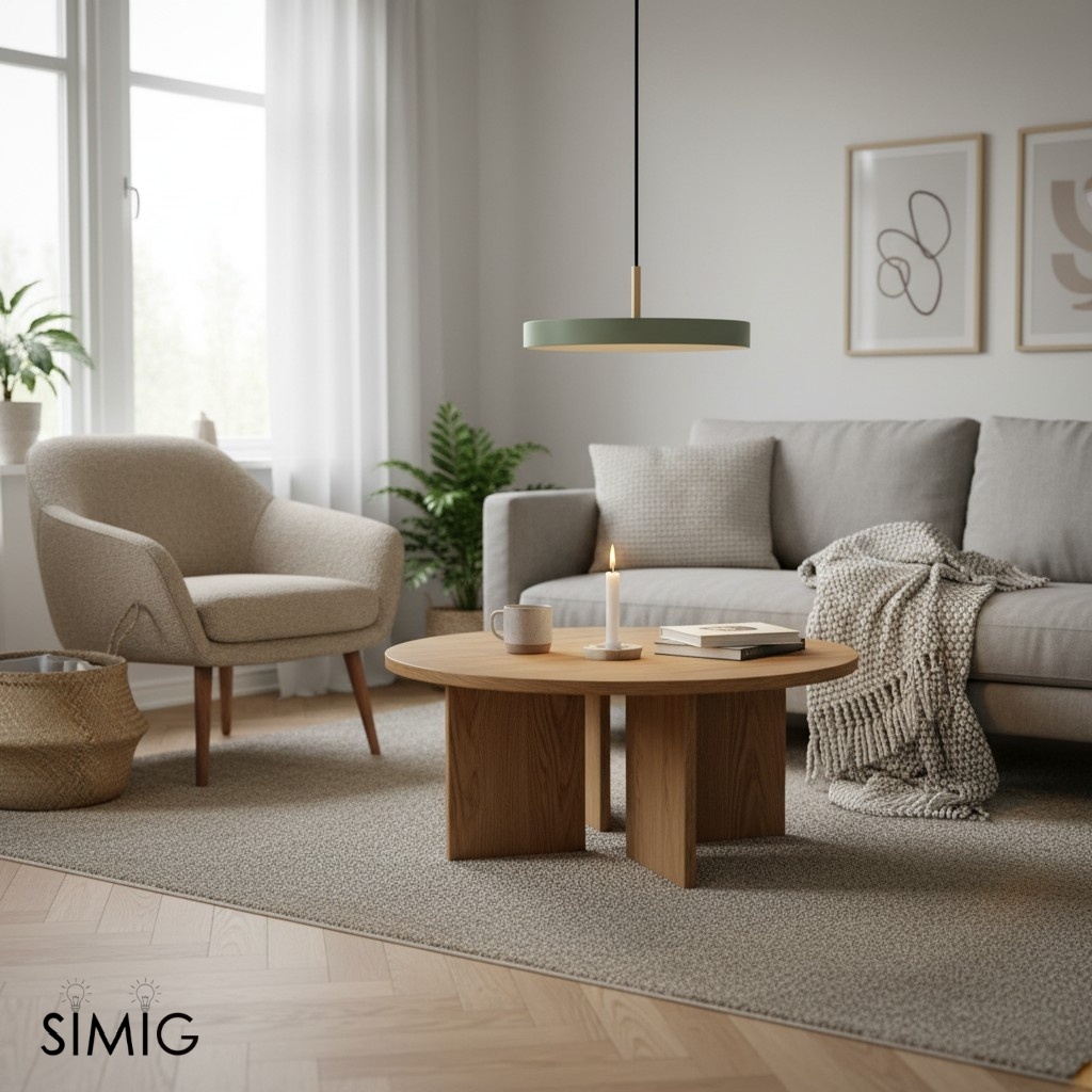 Asteria Pendant Light - Minimal LED Pendant for Living Room