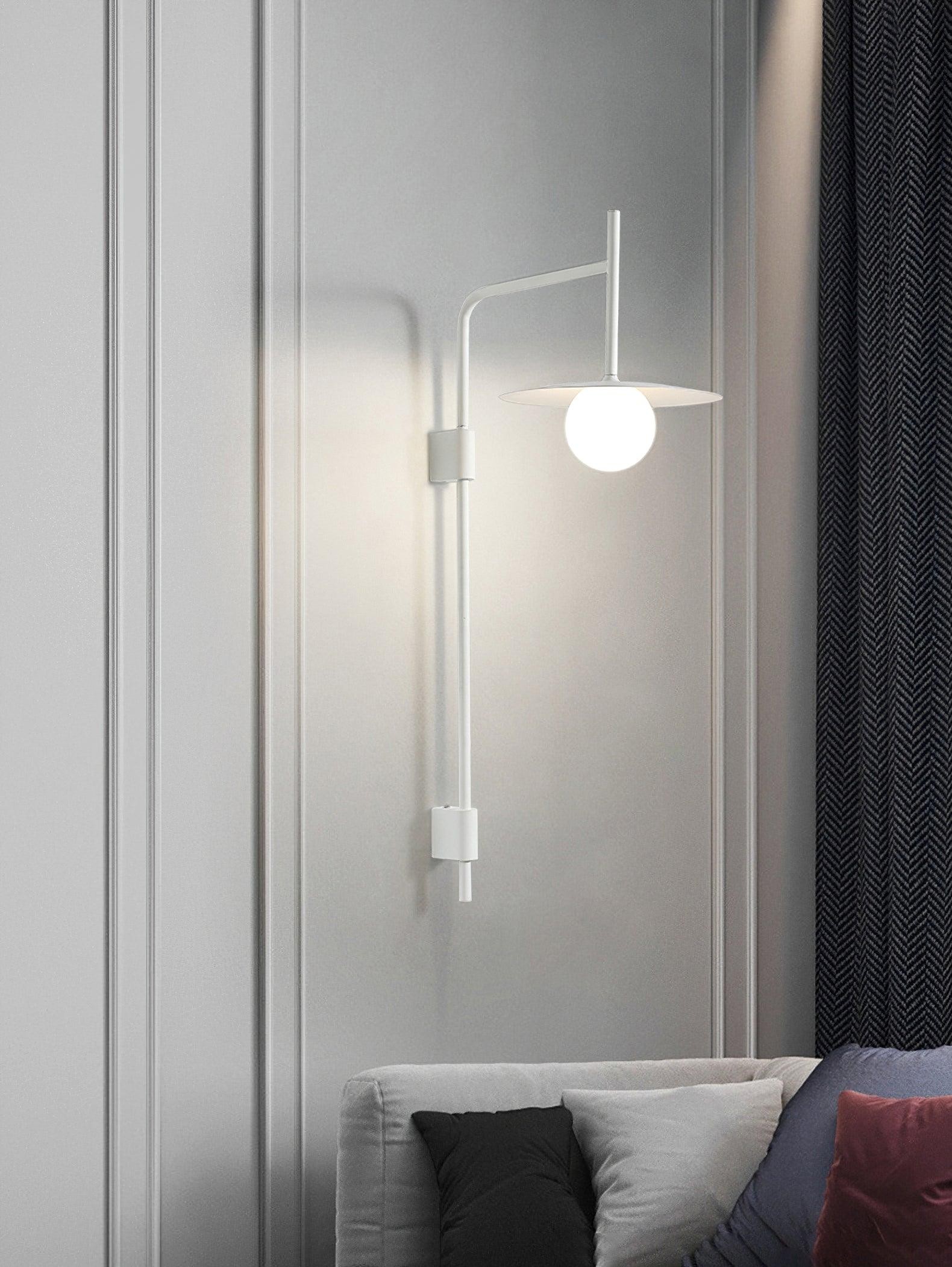 Nordic Swing Arm Wall Lamp for Living Room G26