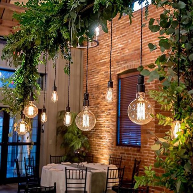 Bulb Chain Pendant Light