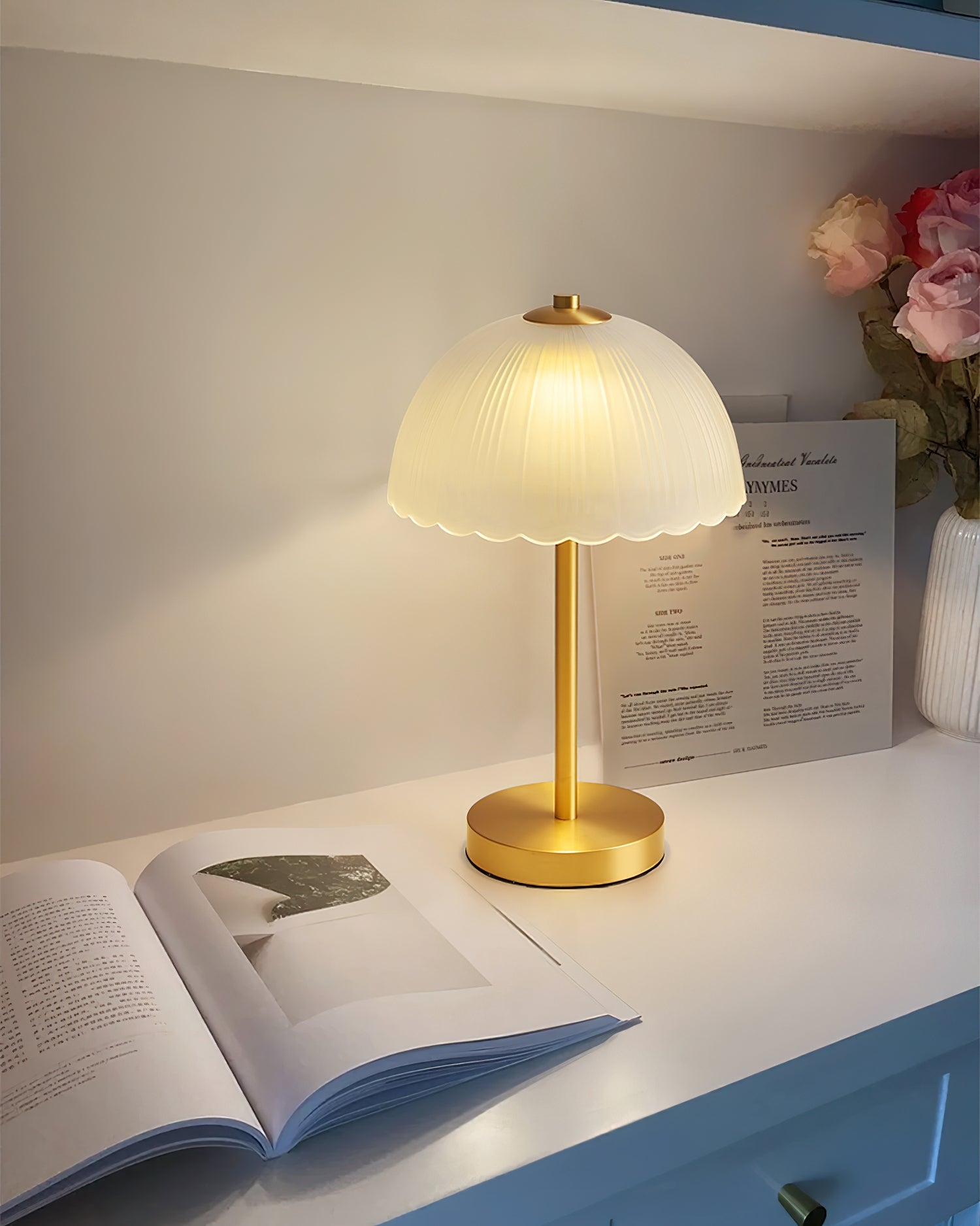 Small Umbrella Table Lamp T1665