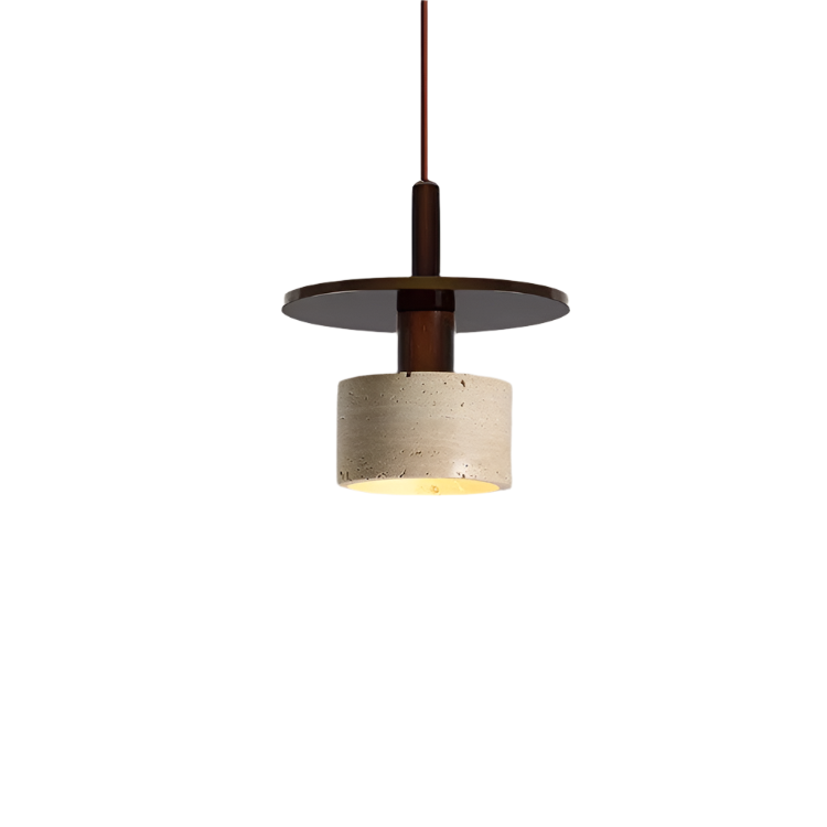 Travertine Vintage Retro Style Pendant Light T2148