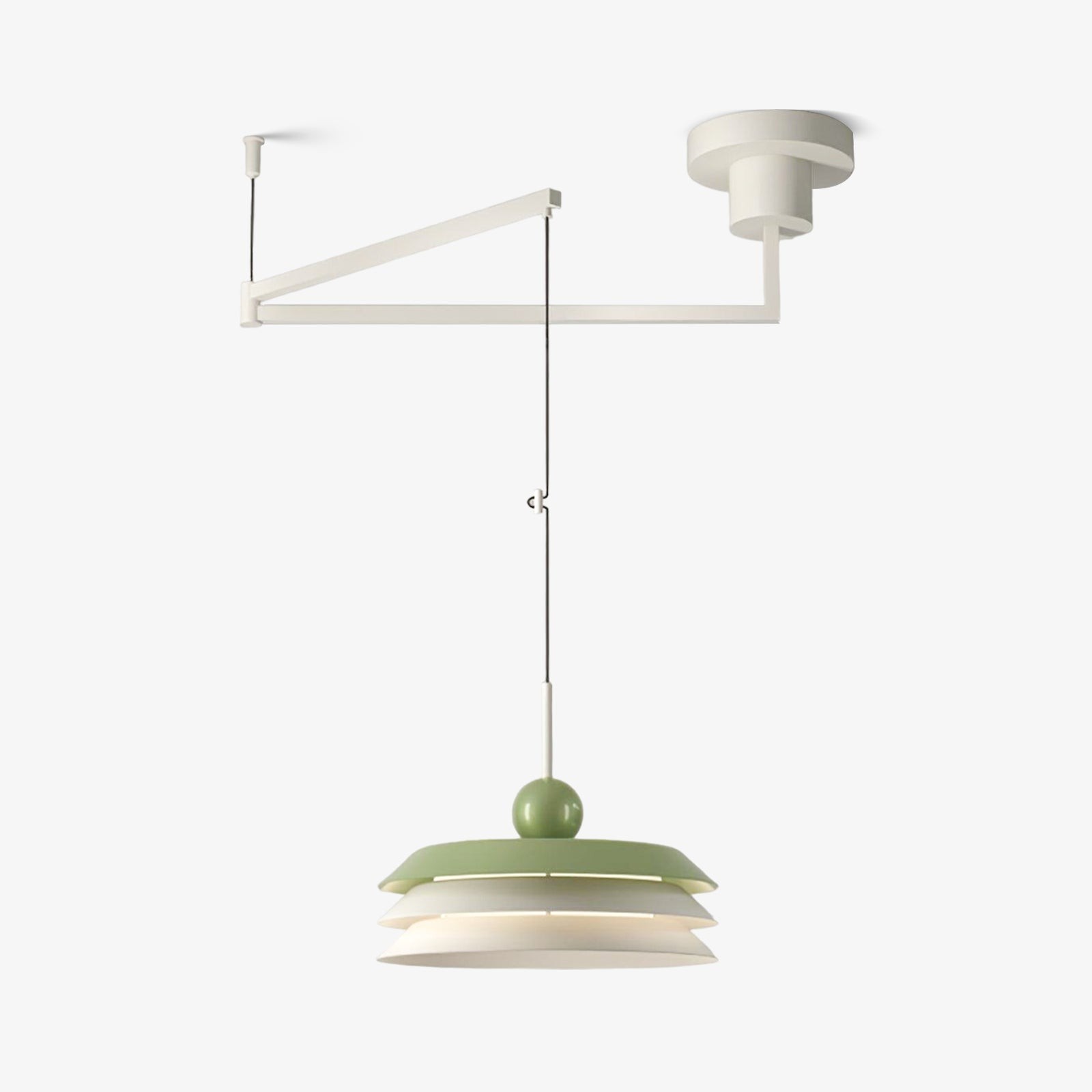 Nordic Creative Cream Style Multi-Layer Pendant Lamp For Living Room M345