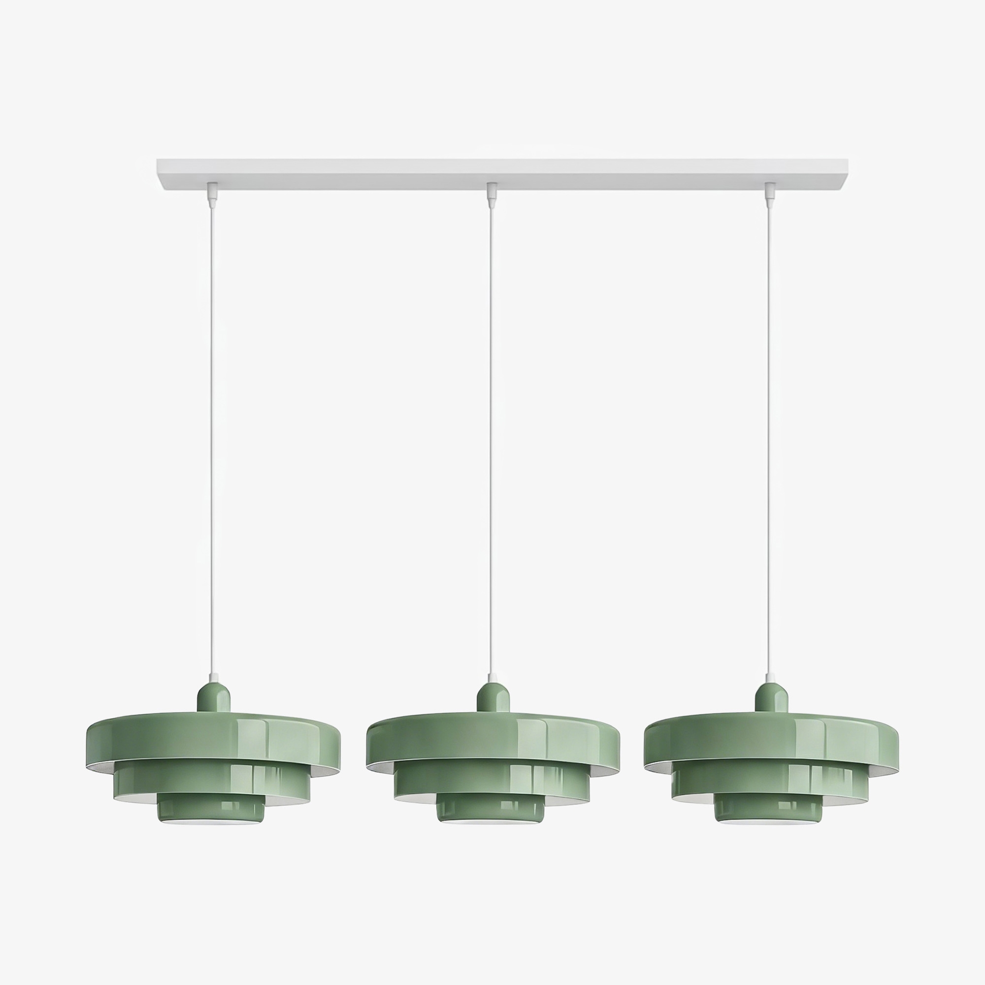 Triple Layer Disc Macaron Cake Pendant Lamp S103