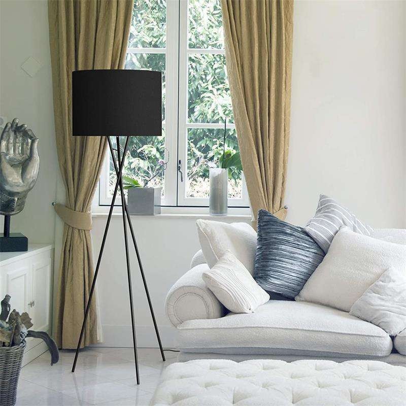 Modern Tripod Floor Lamp for Bedroom/Living Room