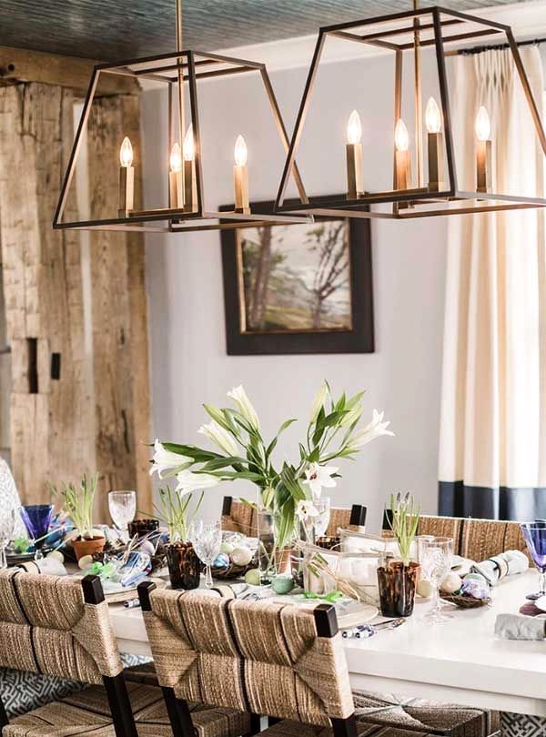 Trapezium Cage Pendant Light