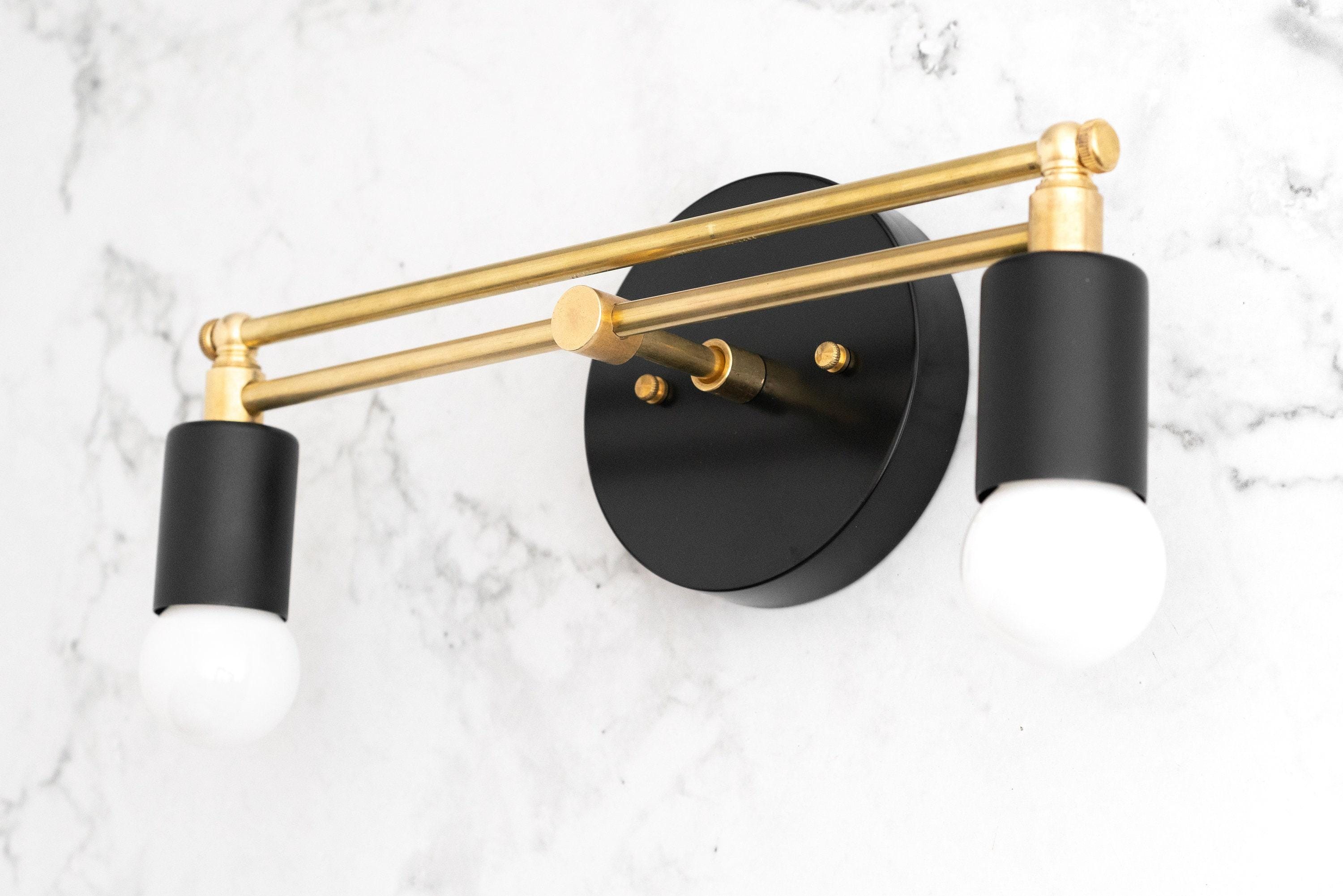 Mobilux Line Modern Vanity Light - Bathroom Wall Fixture in Art Deco Style T354