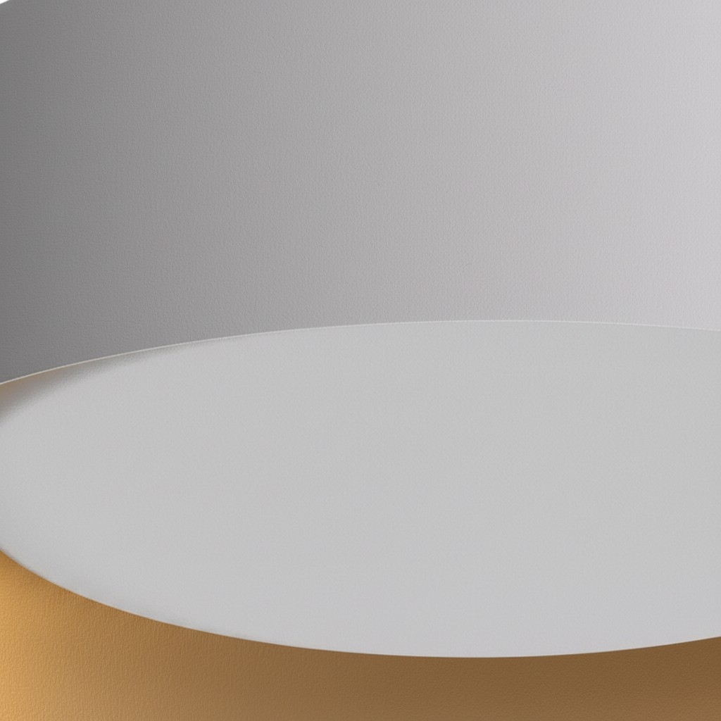 Velcora Contemporary Metal Flush Mount Ceiling Light - Elegant Drum Ceiling Fixture for Bedroom T1125