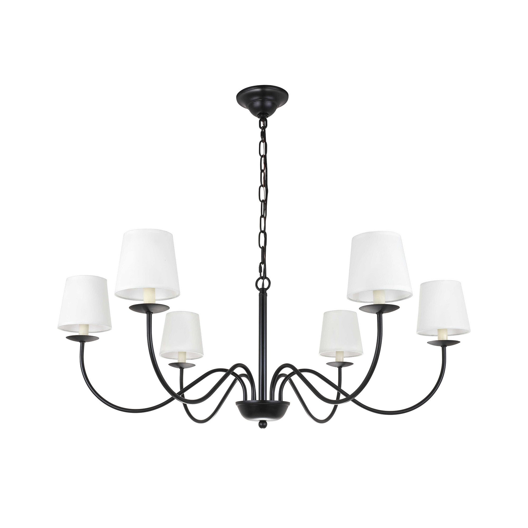 Eclipse Brass Chandelier T1736