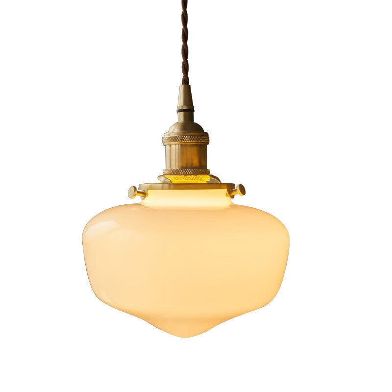 Radiant Lantern Retro Glass Pendant Light T2178