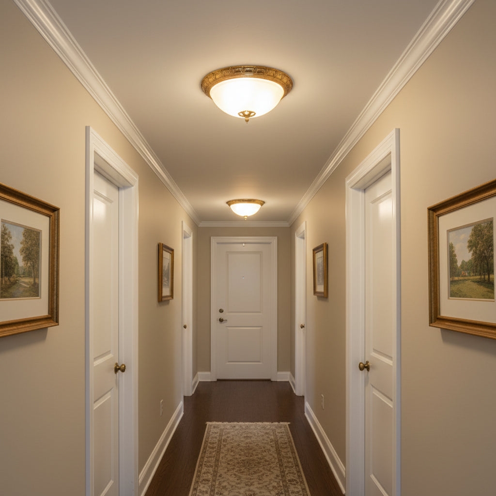 Deltana Flush Ceiling Lamp T1961