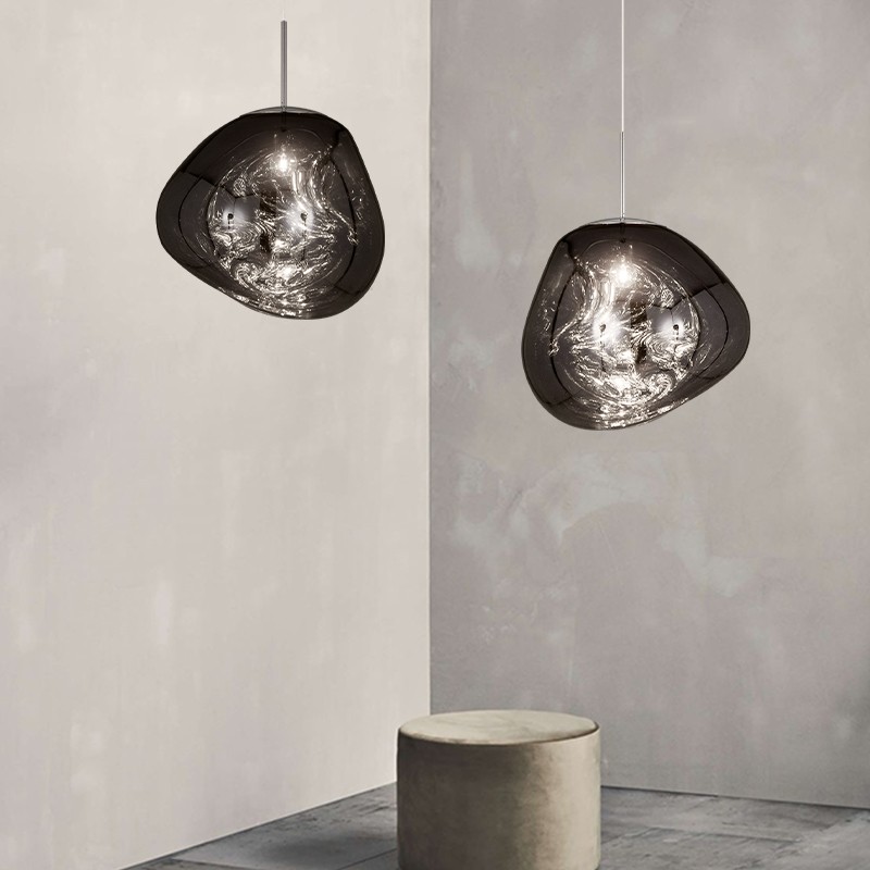 Dynamic Surface Pendant Light For Living Room S208