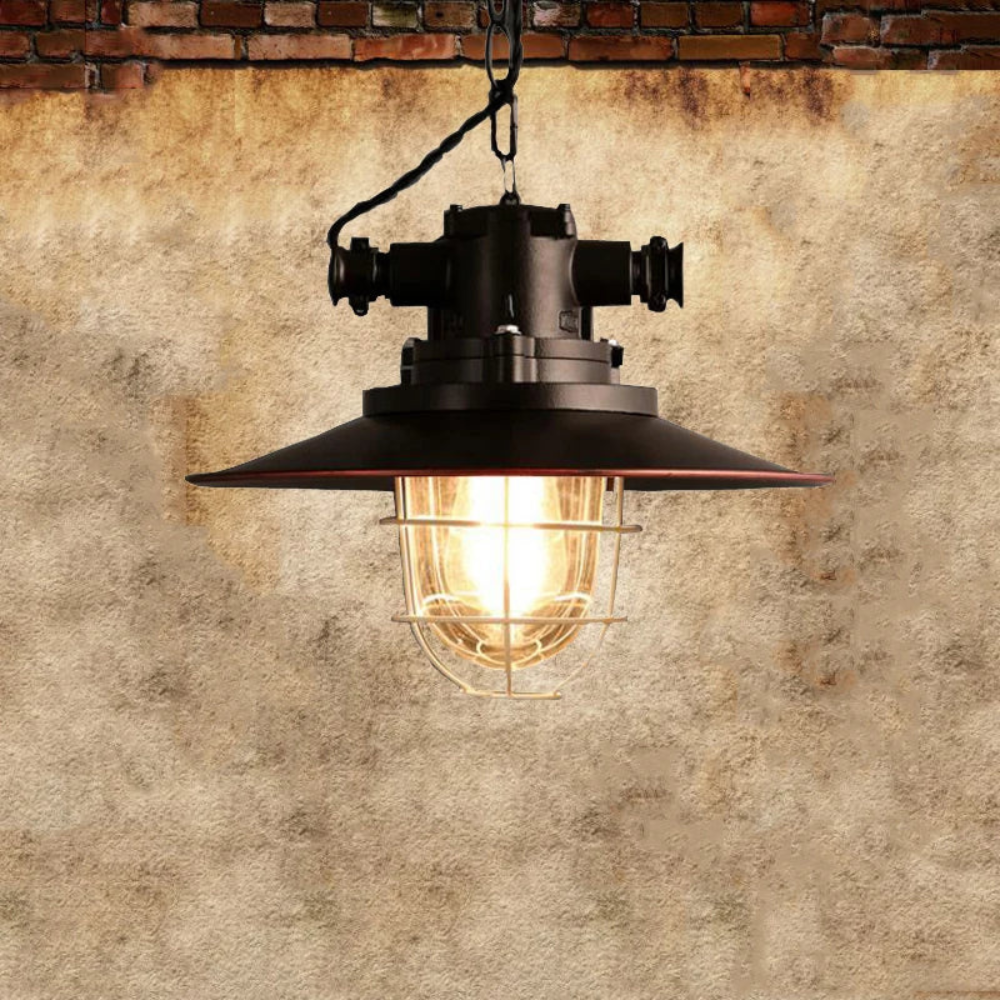 Brilliant Aluminum Industrial Pendant Light T2038