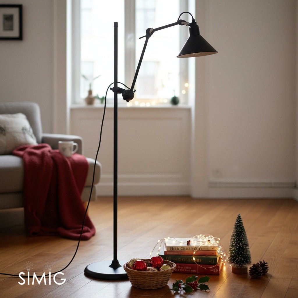 Nordic Rotatable Swing Arm Floor Lamp S113