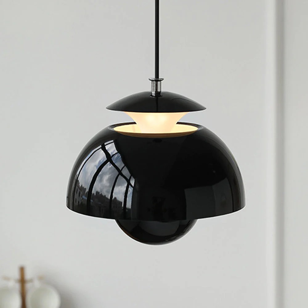 Scandinavian Metal Flower Pendant Light - Living Room Fixture S97