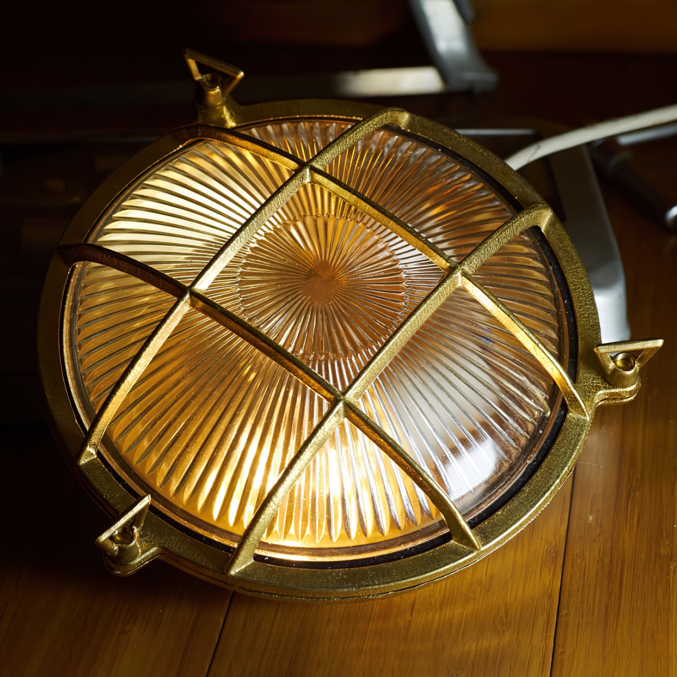 Fremantle Brass Bunker Sconce T1860