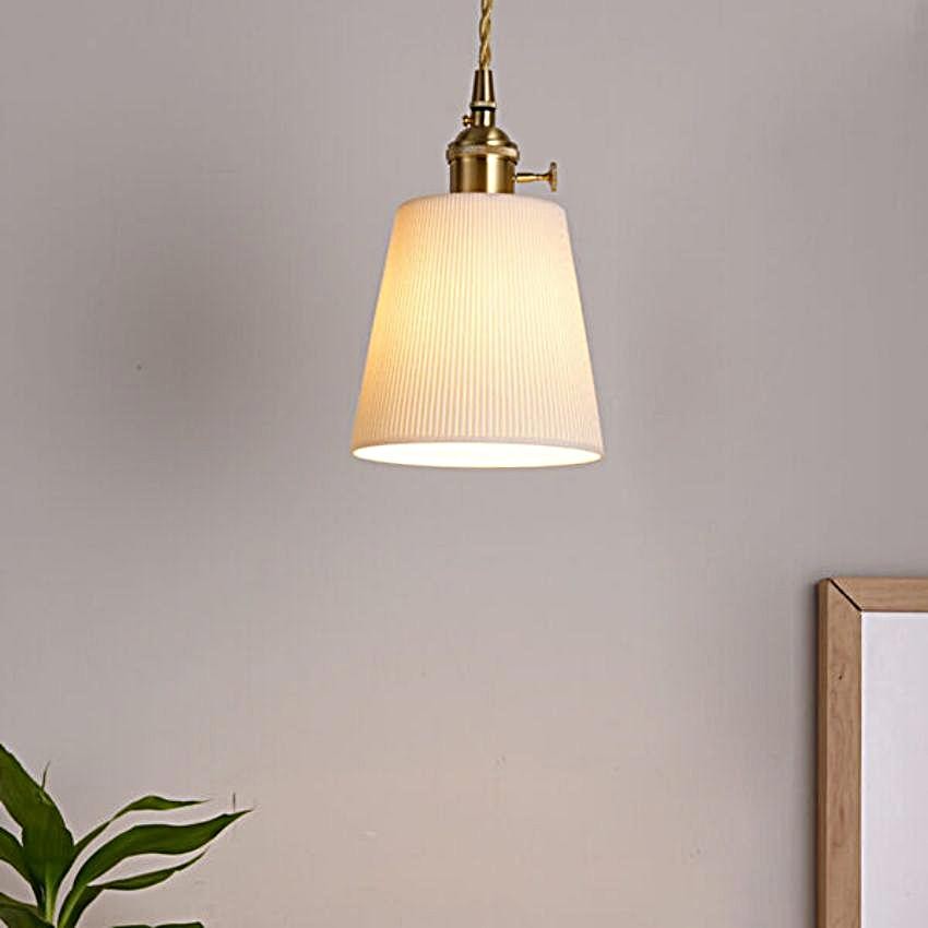 Ceramic Brass Pendant Series