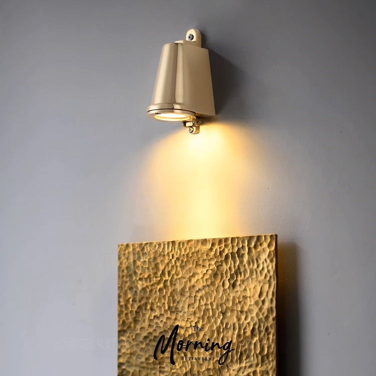 Bluebell Brass Outdoor Rain Proof Wall Light G107