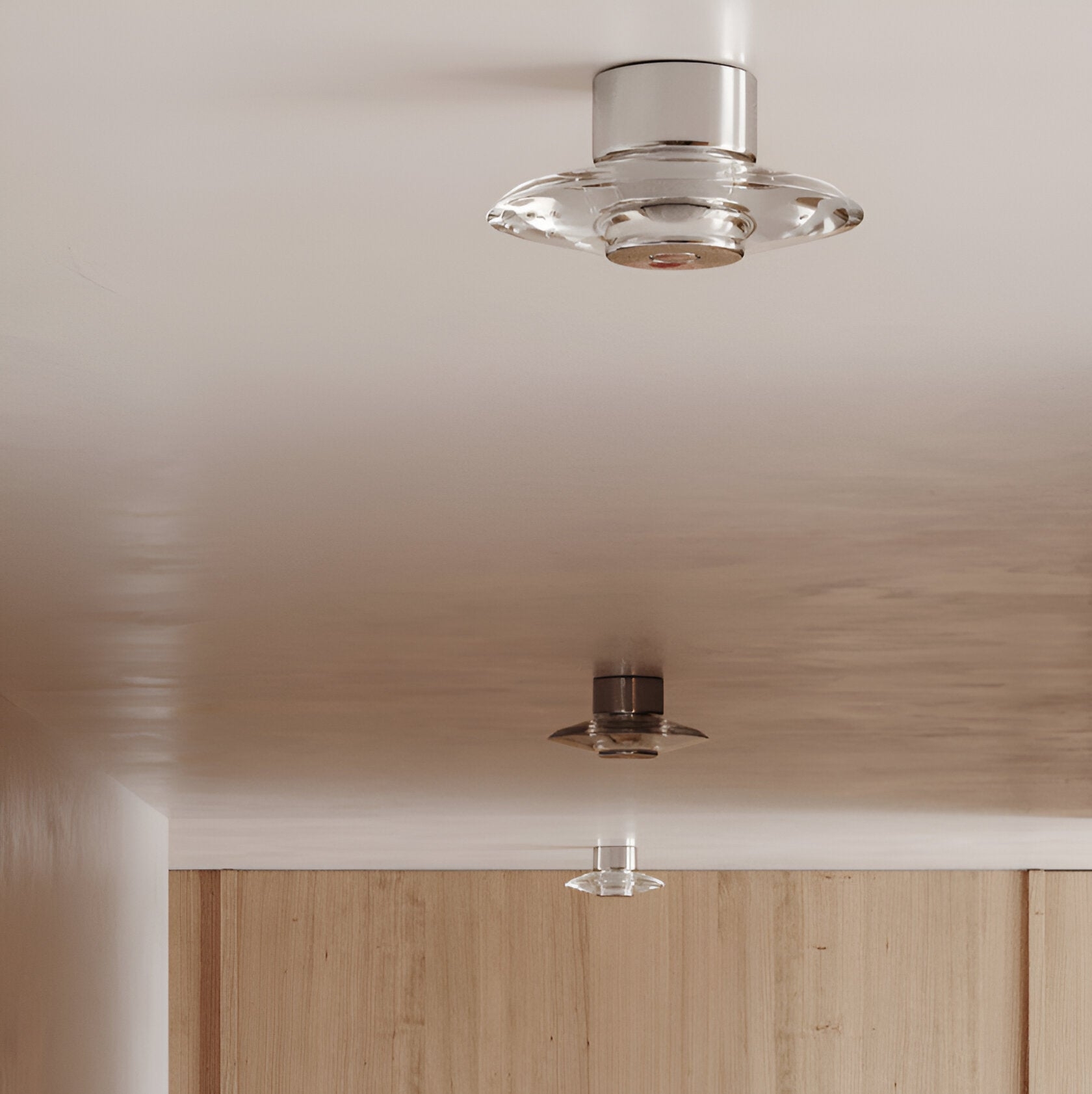 Italian Crystal Minimalist Clementine Wall Light T2182