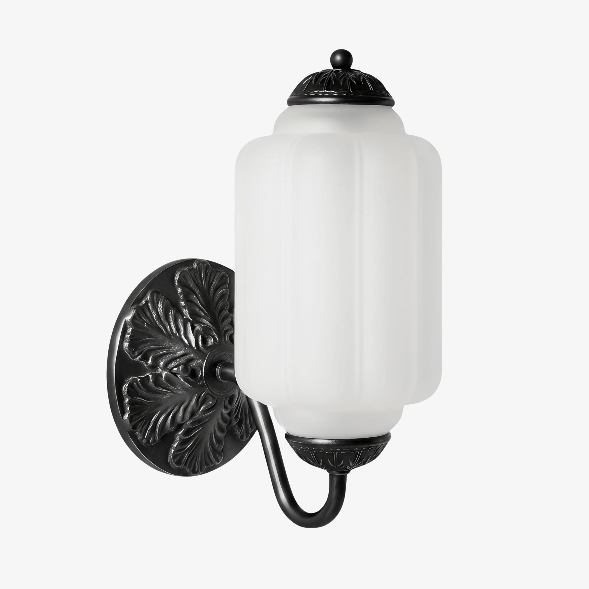 Eloise Vintage Glass Sconce - Elegant Art Deco Wall Lamp M486