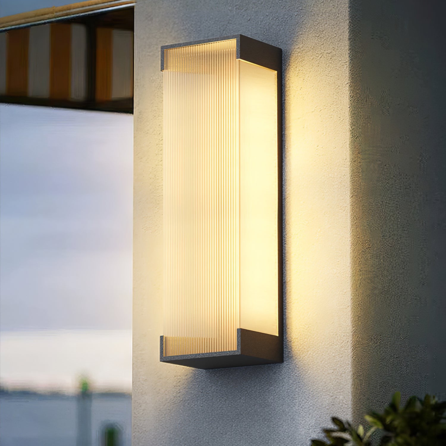 Rectangular Outdoor Wall Light M328
