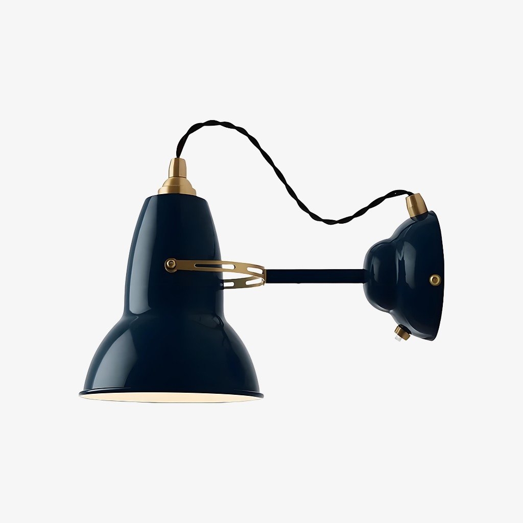 Modryx Vintage Inspired Wall Sconce - Metal Bedside Reading Light Fixture T580