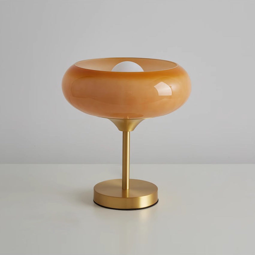Egg Tart Glass Table Lamp T1667