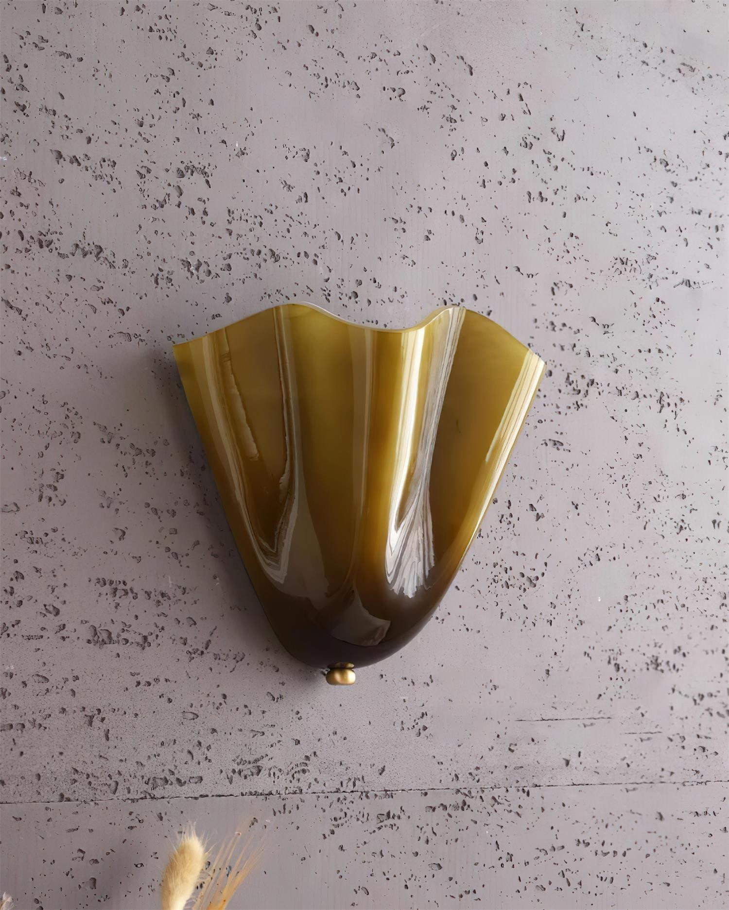 Bellina Modern Glass Wall Sconce - Ambient Lighting for Hallway P075