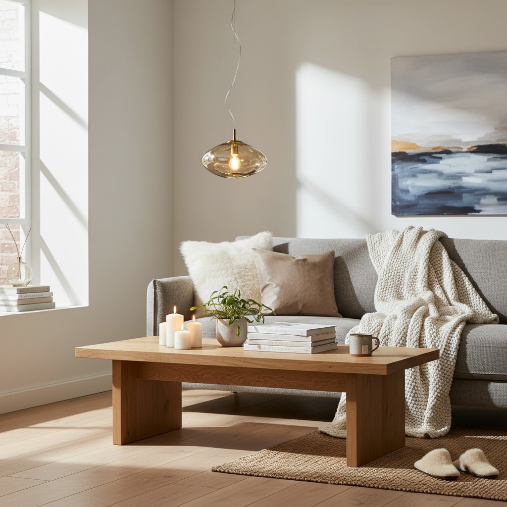 Glissora Soft Curved Glass Pendant Light - Hanging Pendant Glass and Metal for Dining and Kitchen Island T793