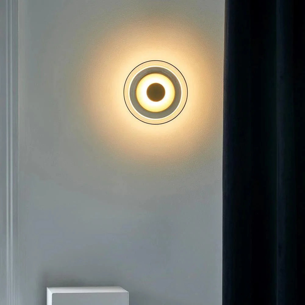 The Shimmering Glow Premium Minimalist Brass Wall Light T2072