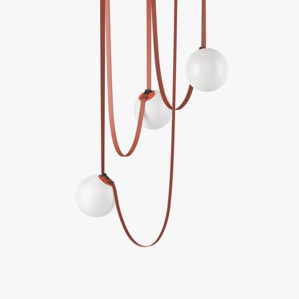 Flexible Belt-Style Pendant Lamp for Customizable Ambient Light S241