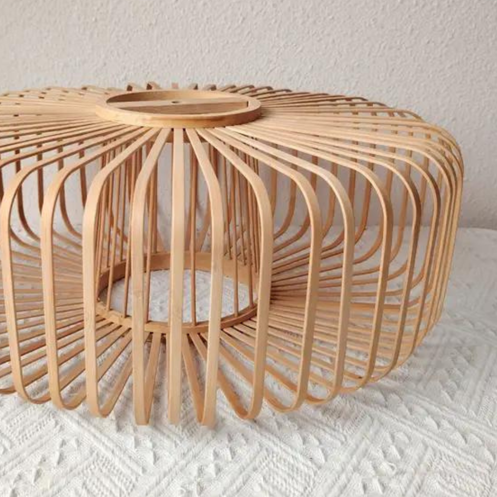 The Solar Illusion Bamboo Pendant Light T2122