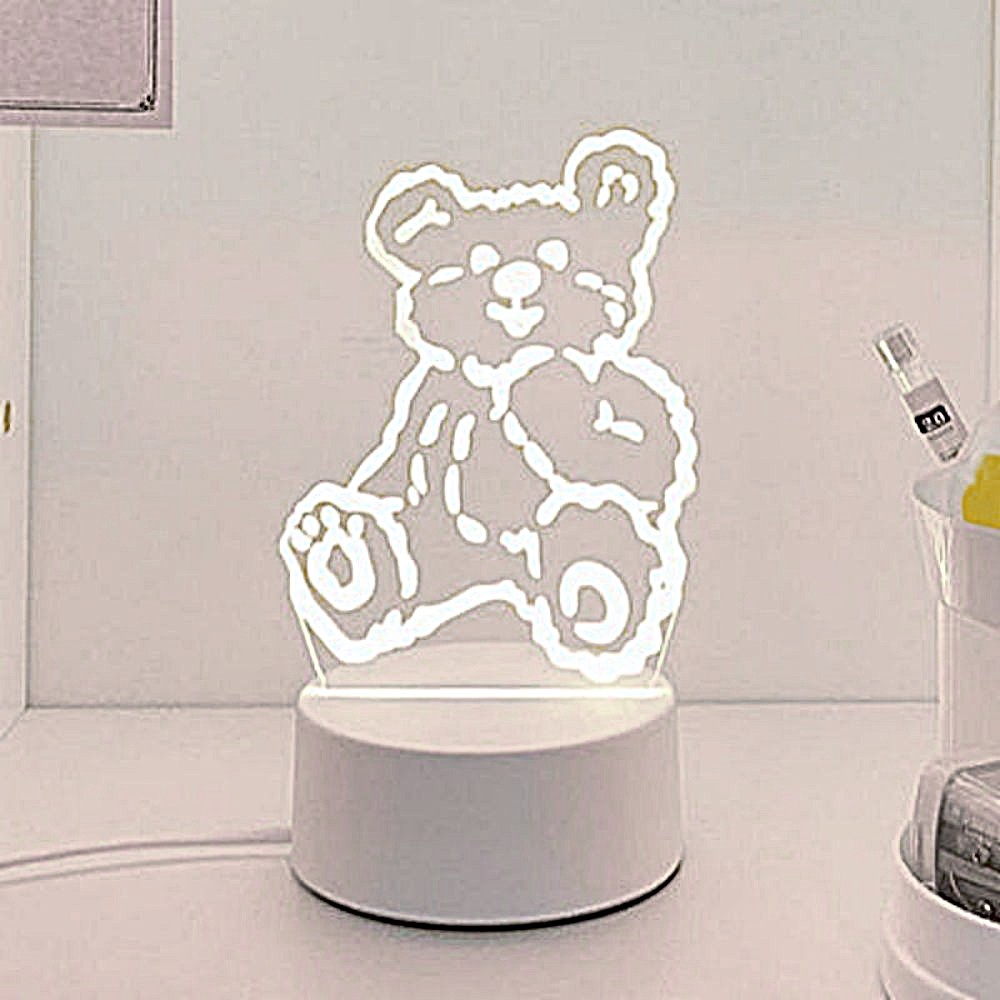 Cartoon 3D Desk Lamp