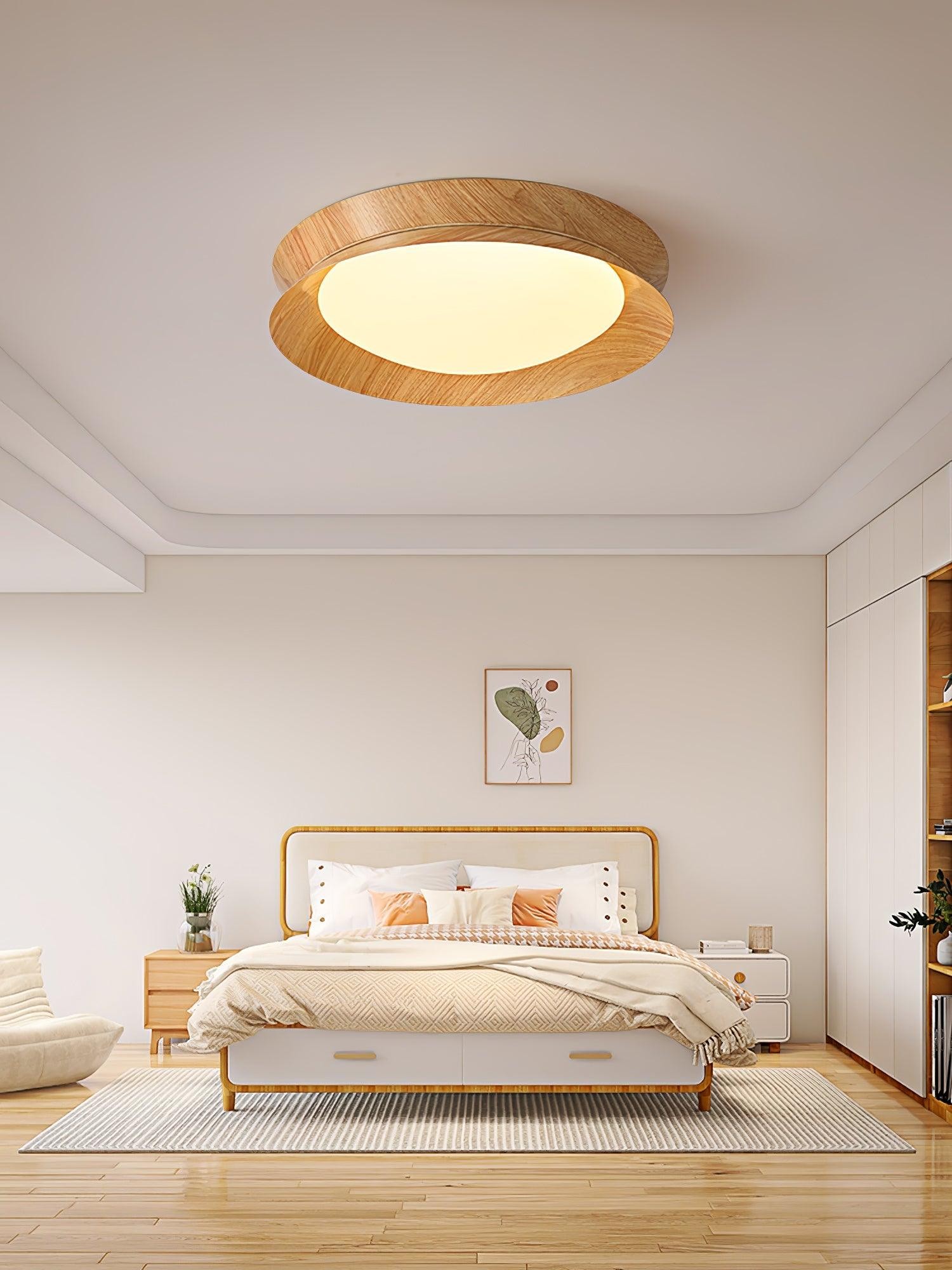 Double Half Round Ceiling Light M374