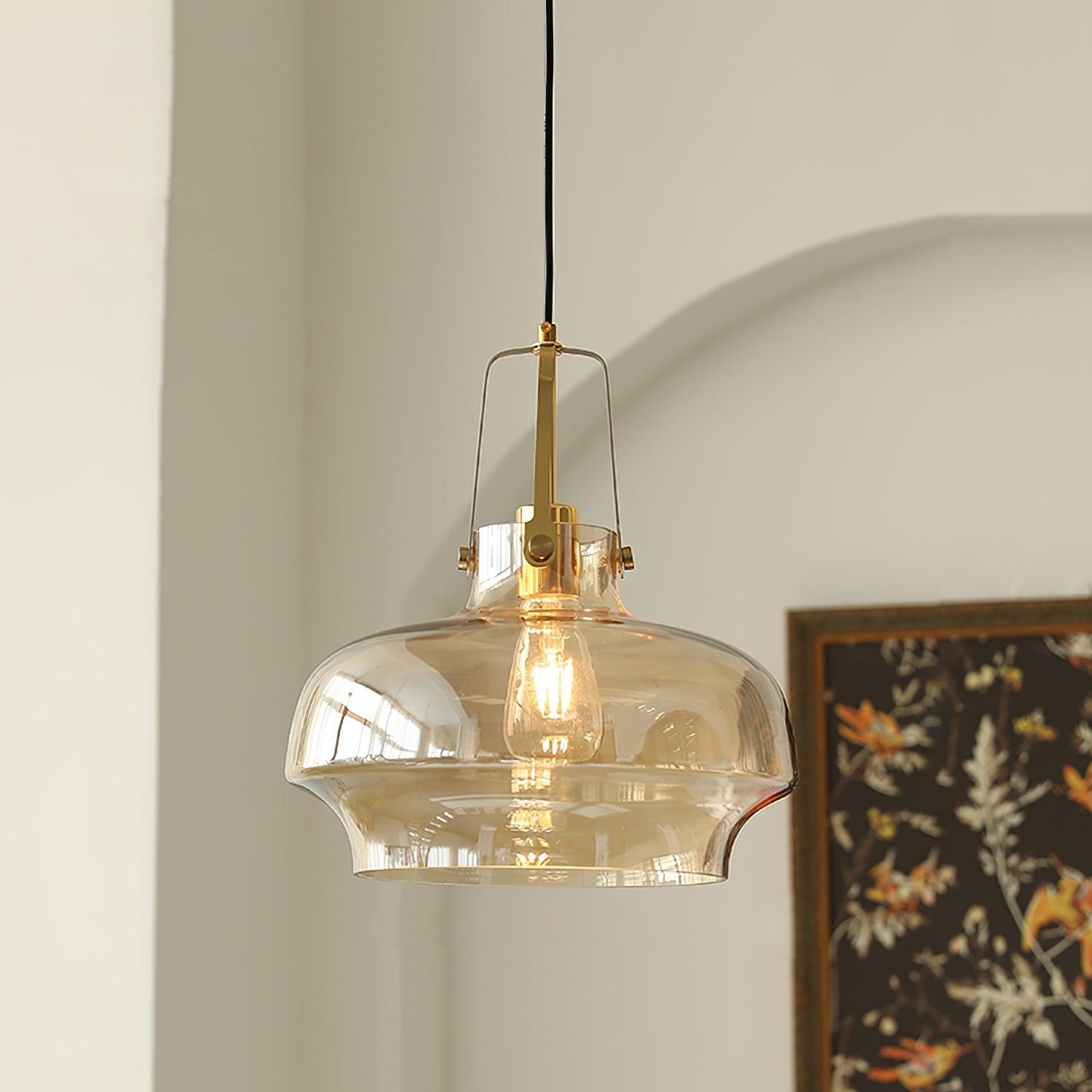 Light Luxury Glass Pendant Lamp P048